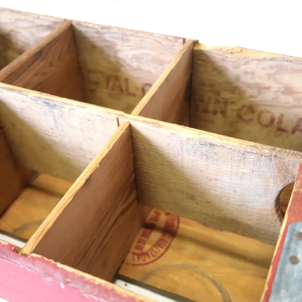 ROYAL CROWN COLA ビンテージ ウッドボックス