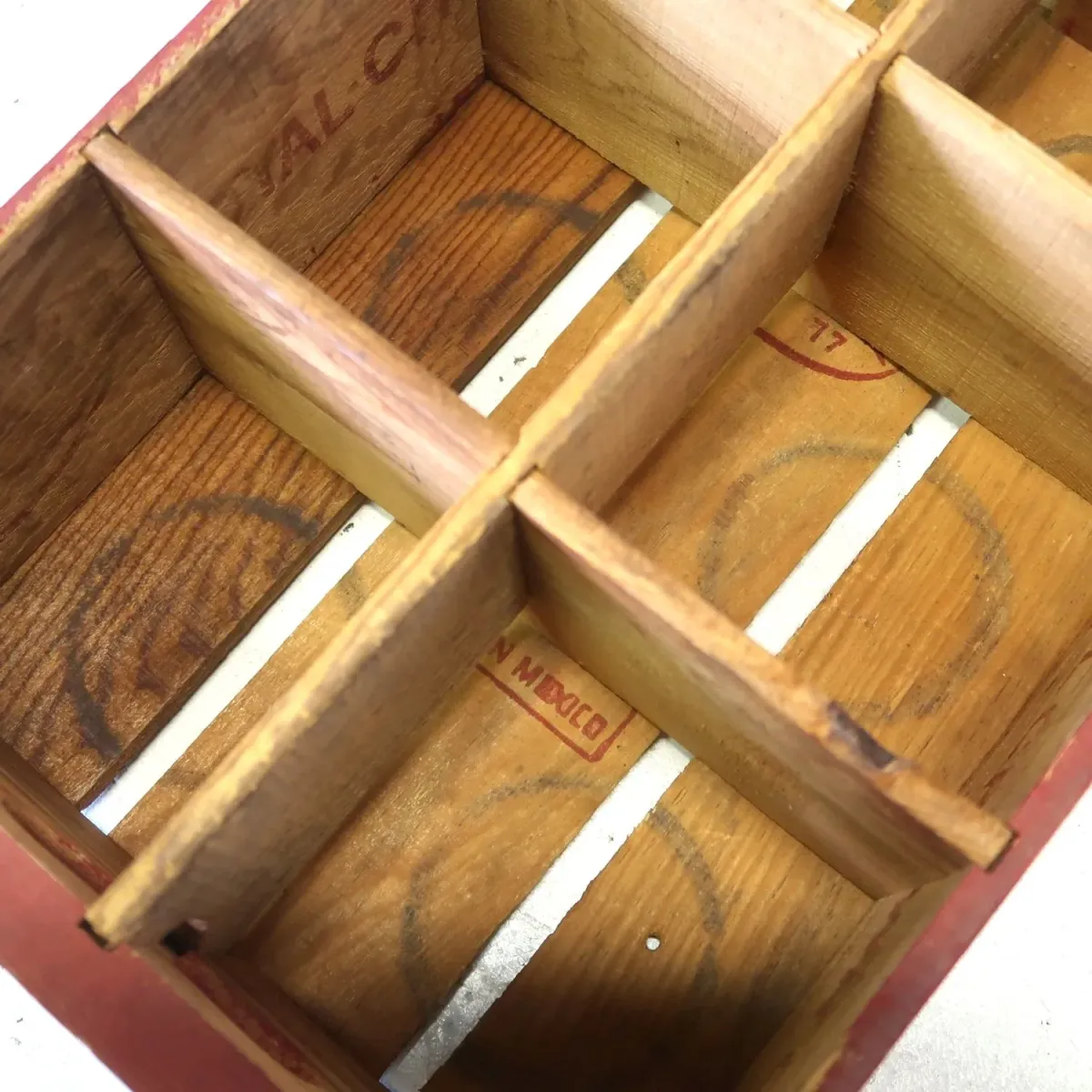 ROYAL CROWN COLA ビンテージ ウッドボックス