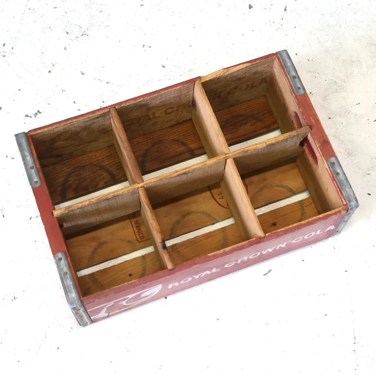 ROYAL CROWN COLA ビンテージ ウッドボックス