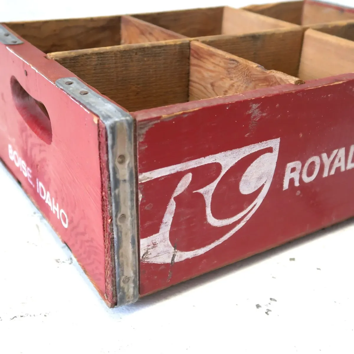 ROYAL CROWN COLA ビンテージ ウッドボックス