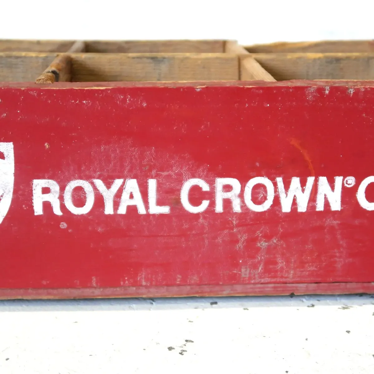 ROYAL CROWN COLA ビンテージ ウッドボックス