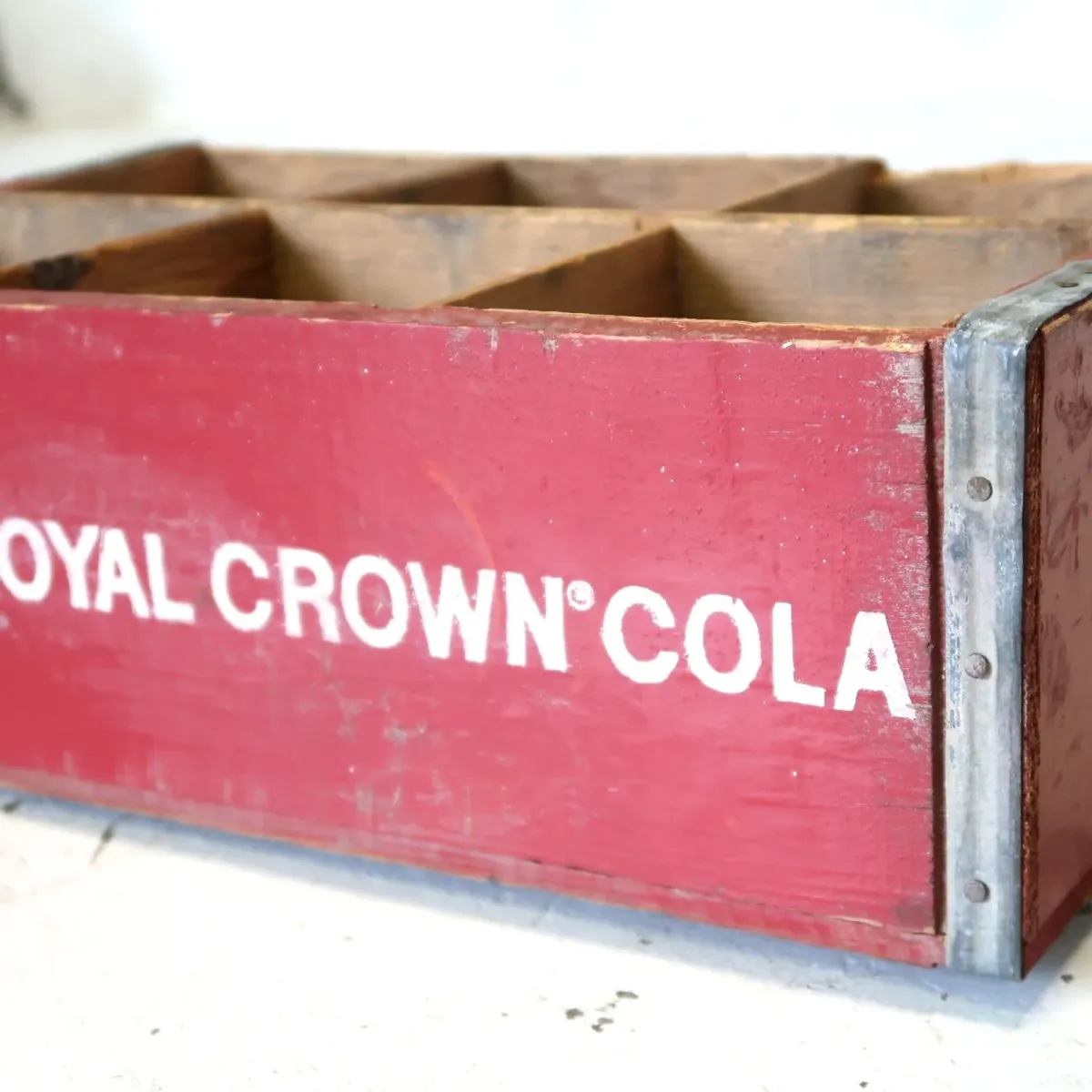 ROYAL CROWN COLA ビンテージ ウッドボックス