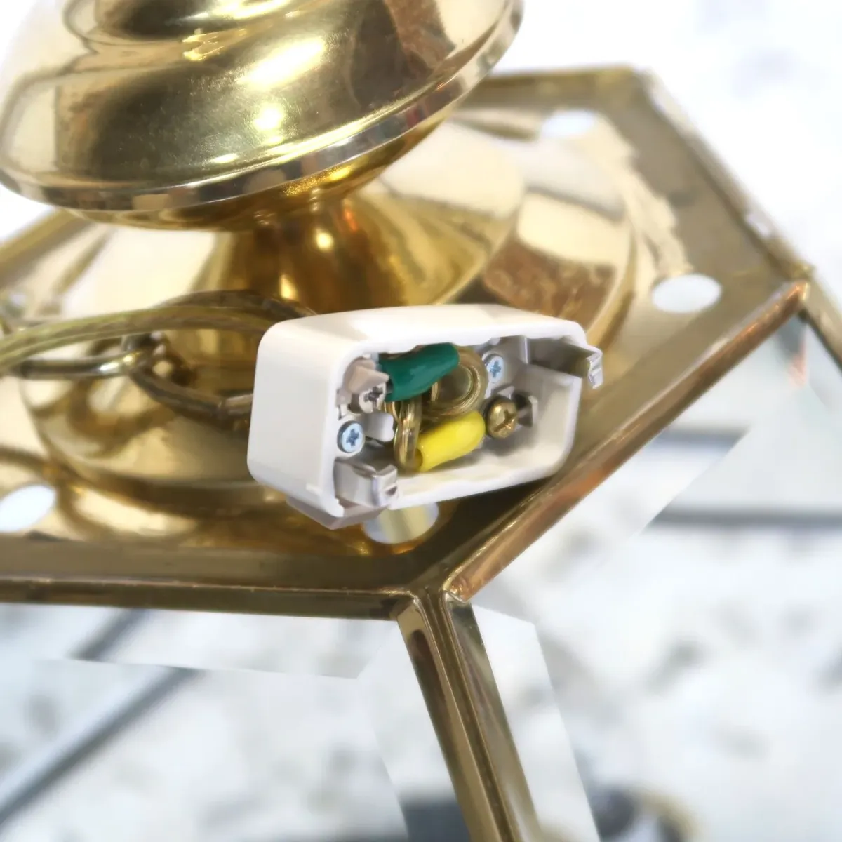 ステンドグラス キャンドルランプ 3灯