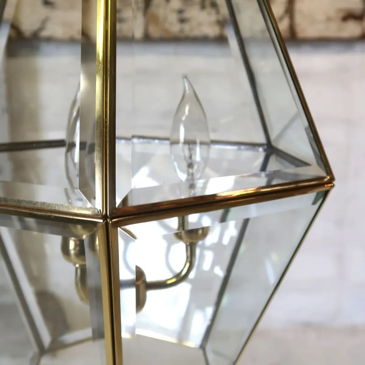 ステンドグラス キャンドルランプ 3灯