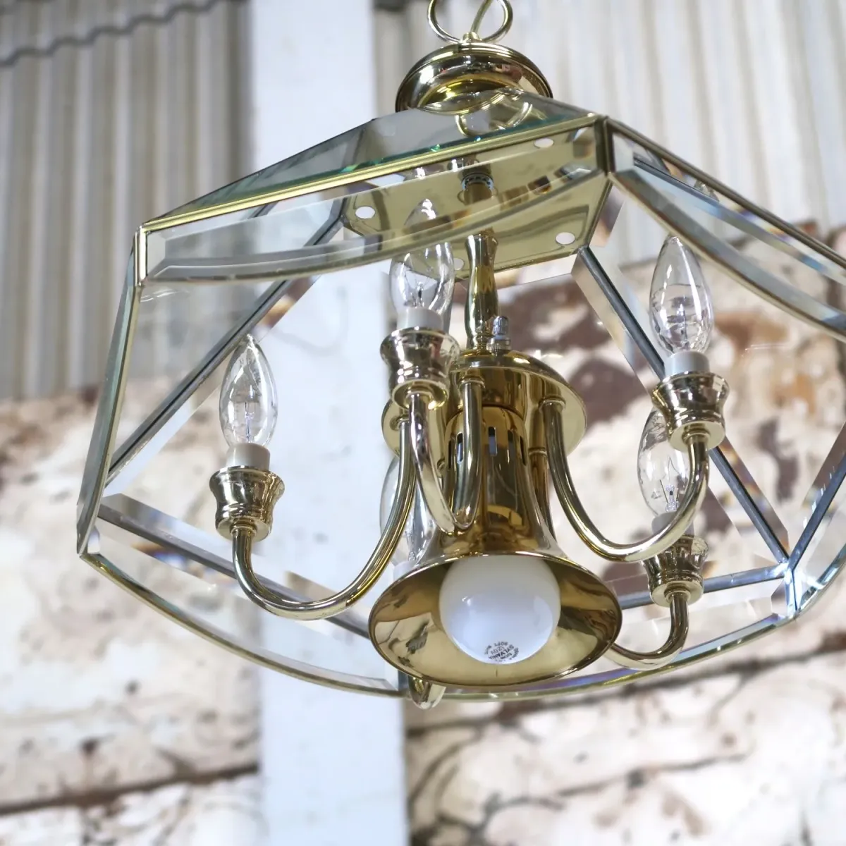 ステンドグラス キャンドルランプ 6灯