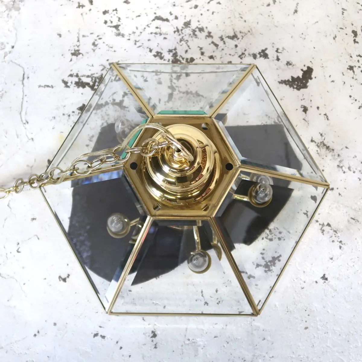 ステンドグラス キャンドルランプ 6灯