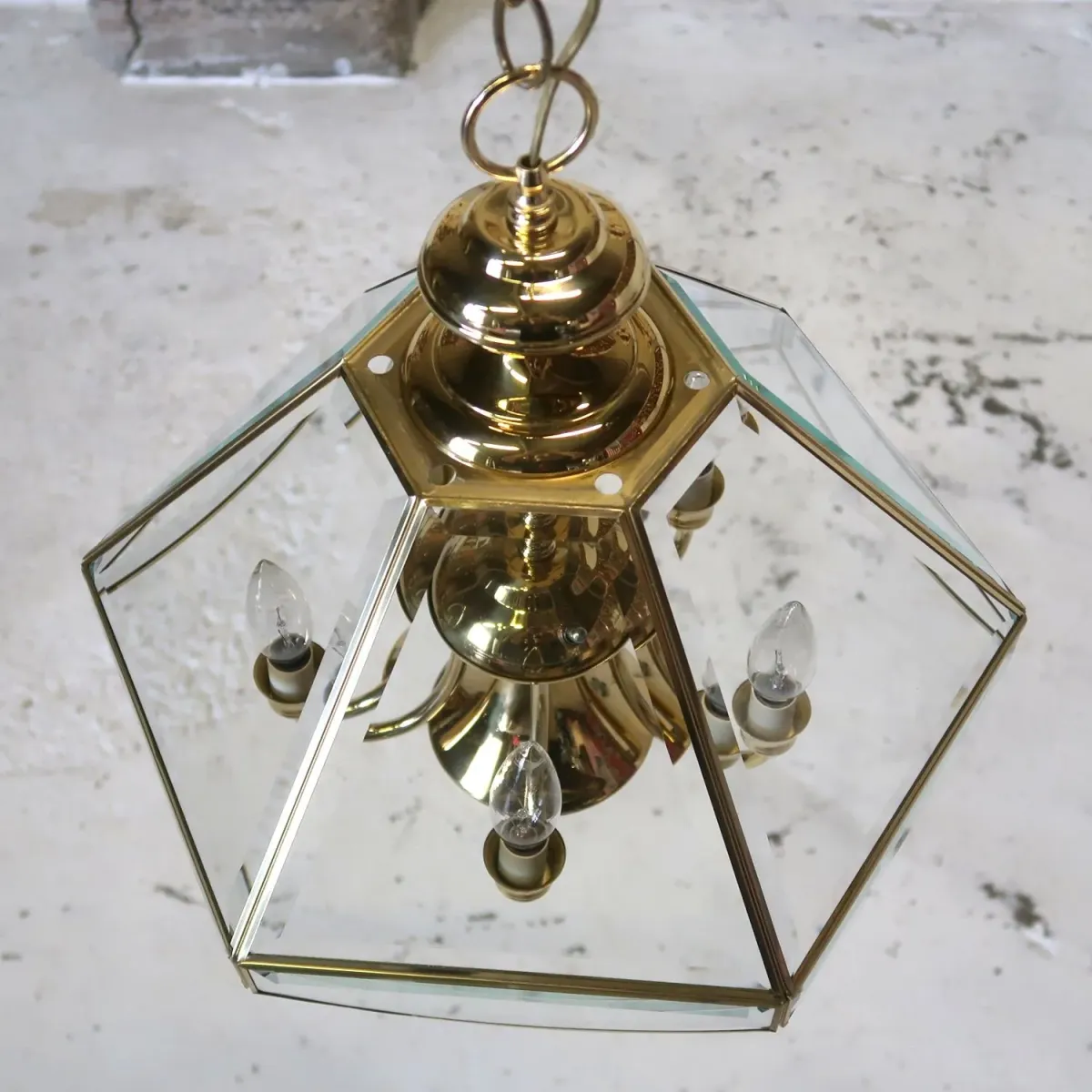 ステンドグラス キャンドルランプ 6灯