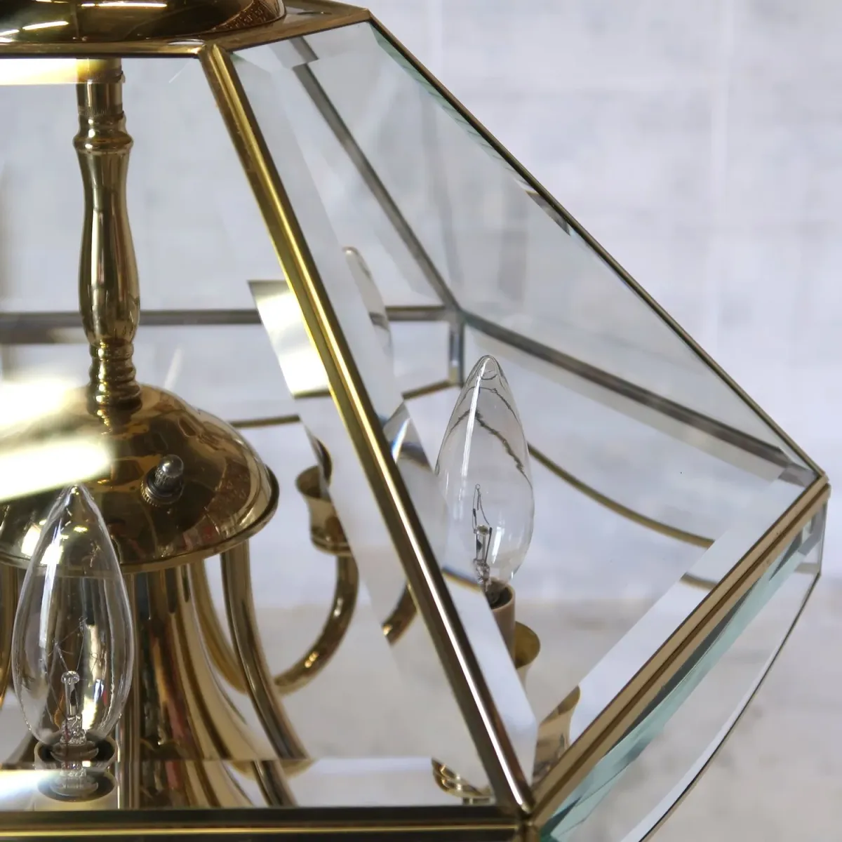 ステンドグラス キャンドルランプ 6灯