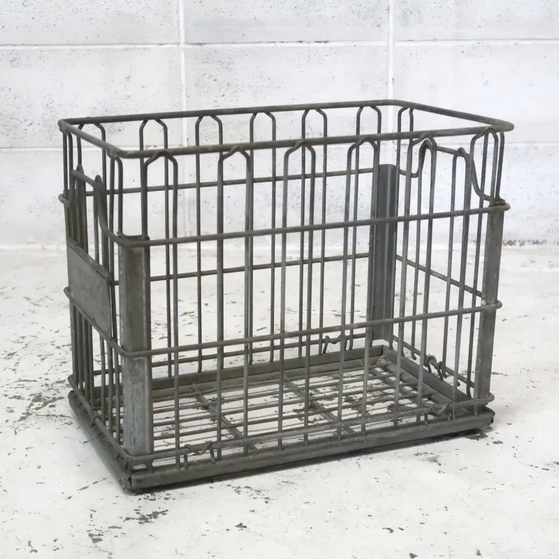 CARNATION ビンテージ ワイヤーバスケット