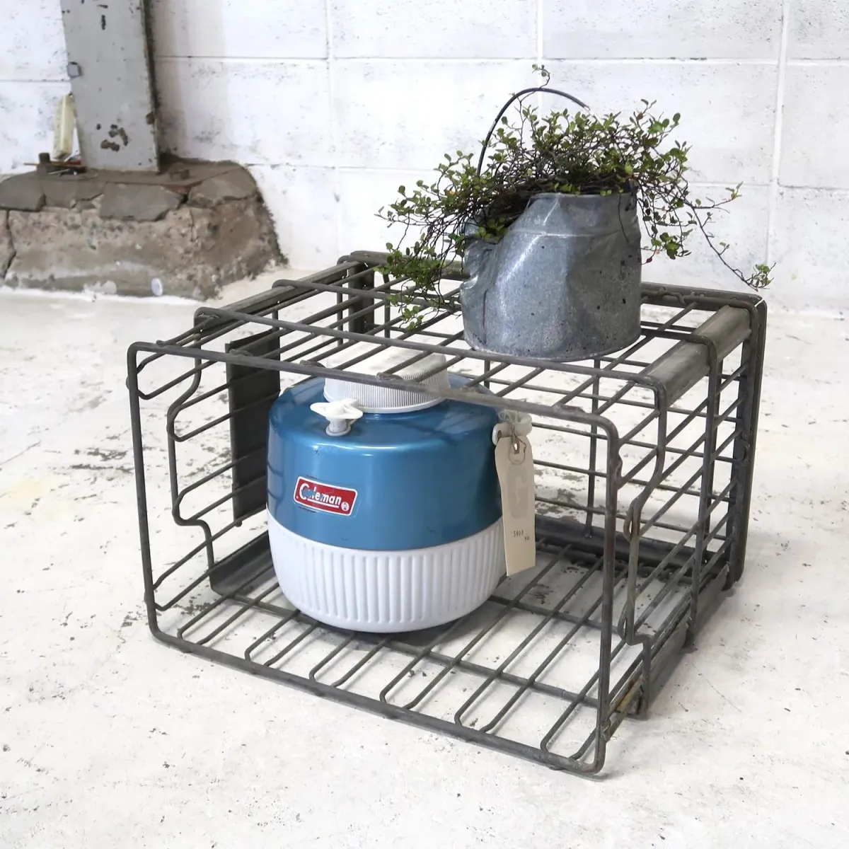 CARNATION ビンテージ ワイヤーバスケット