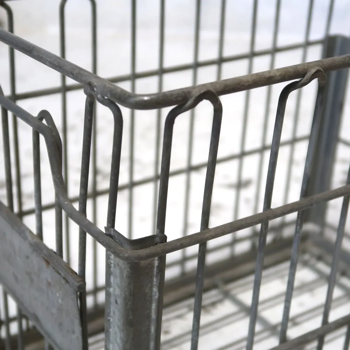 CARNATION ビンテージ ワイヤーバスケット