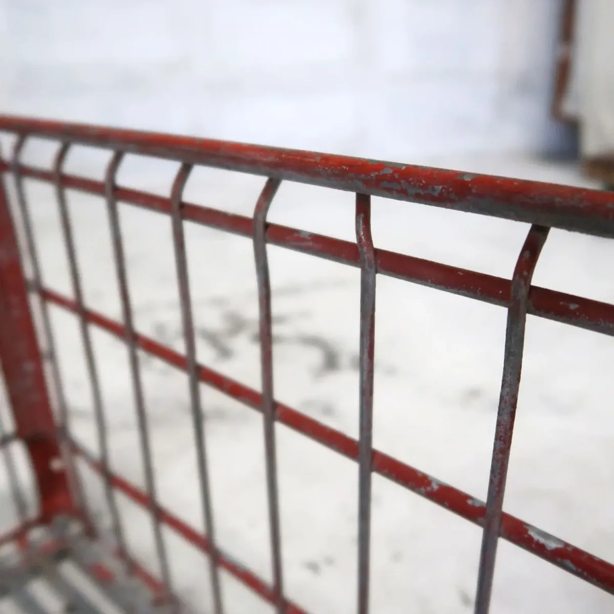 ビンテージ ワイヤーバスケット