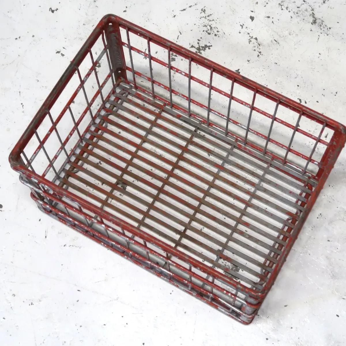 ビンテージ ワイヤーバスケット
