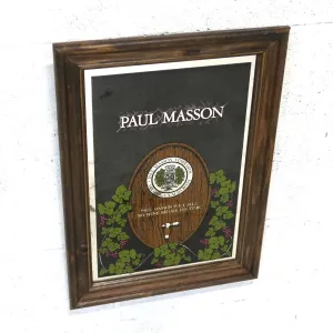PAUL MASSON ビンテージ パブミラー