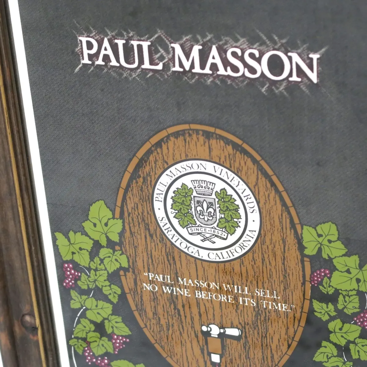 PAUL MASSON ビンテージ パブミラー