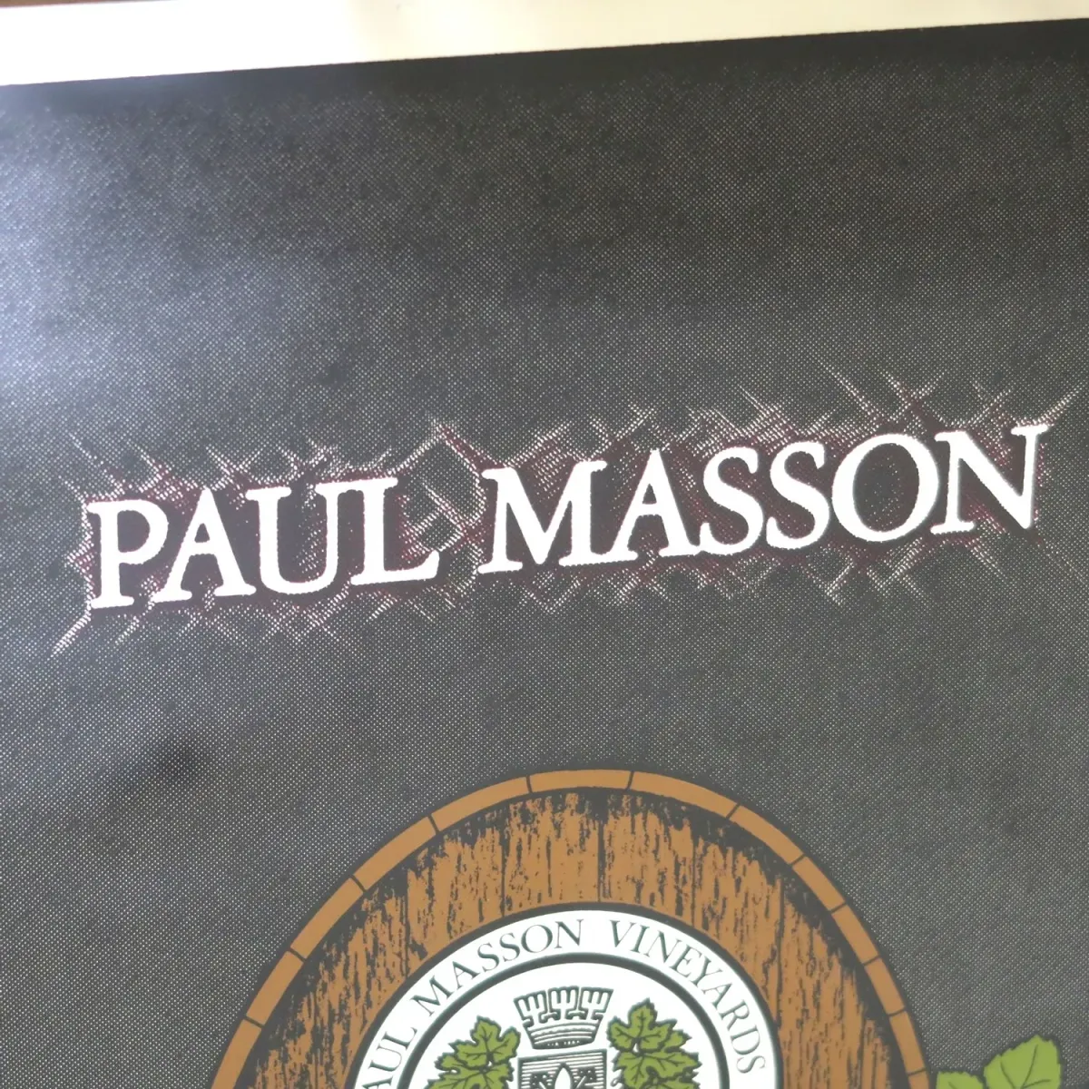 PAUL MASSON ビンテージ パブミラー