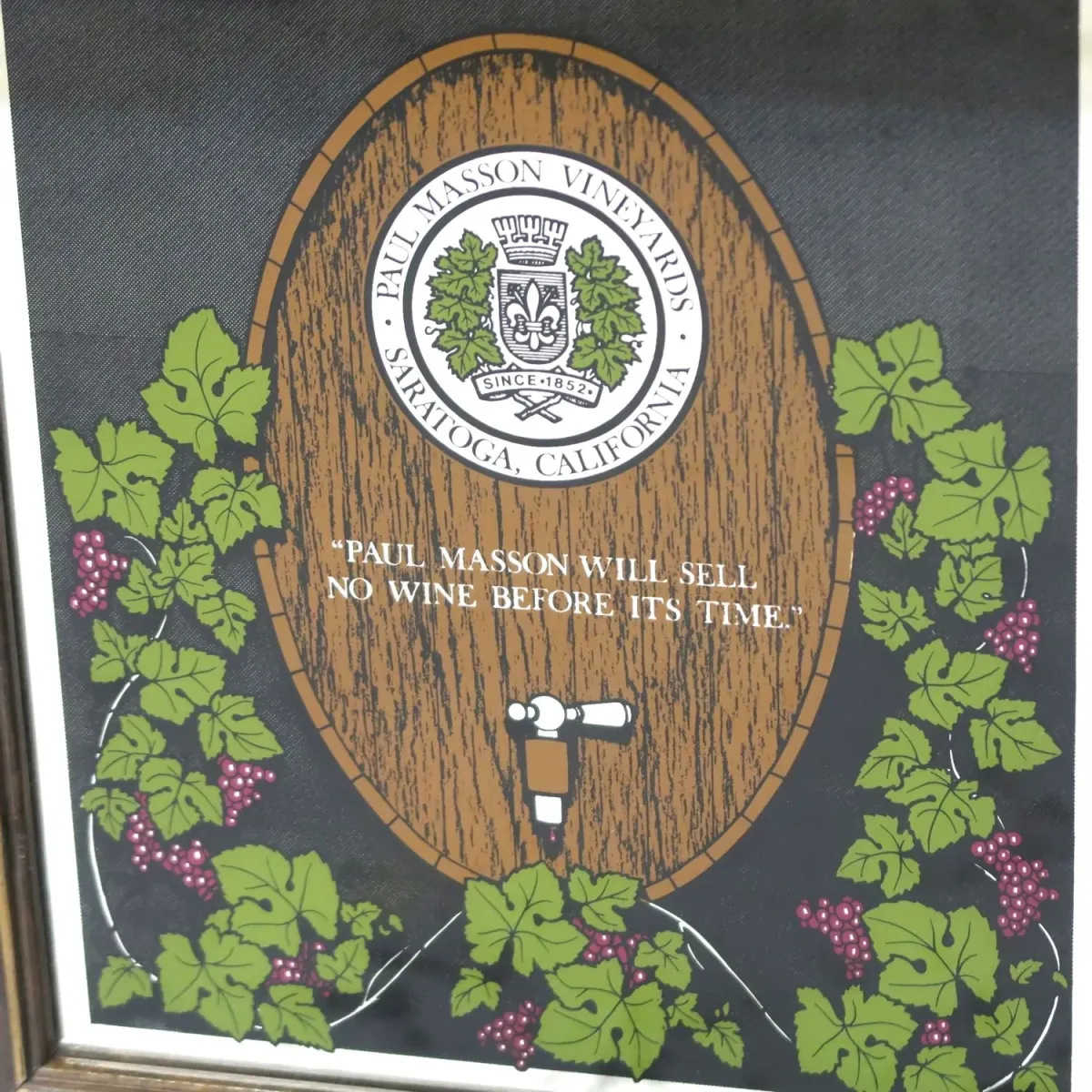 PAUL MASSON ビンテージ パブミラー