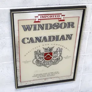 WINDSOR CANADIAN ビンテージ パブミラー