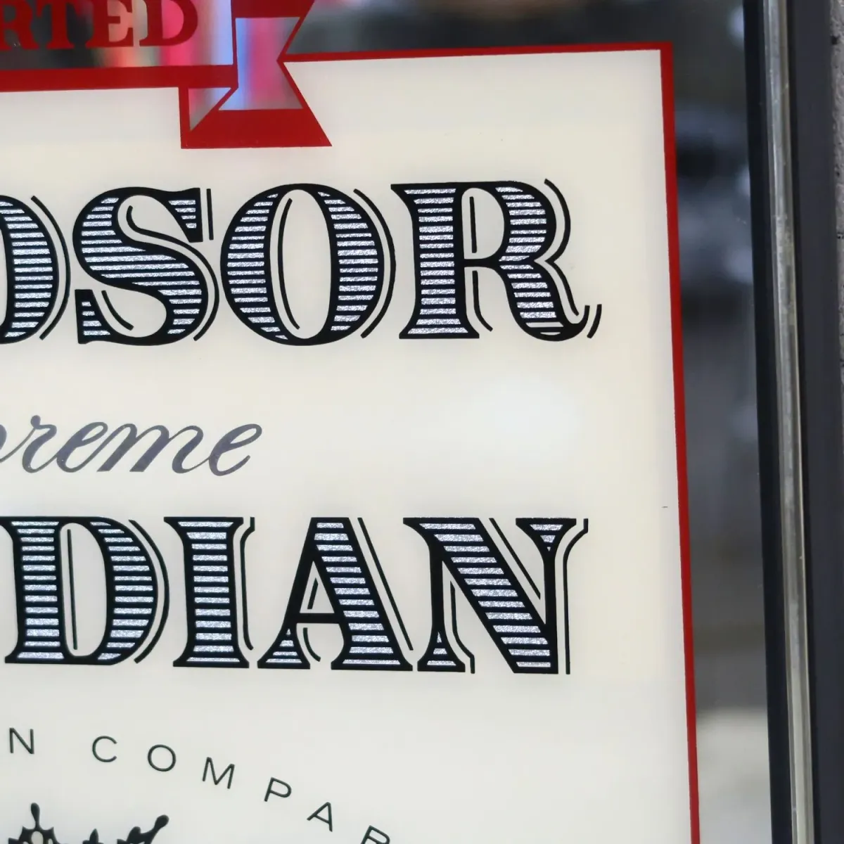 WINDSOR CANADIAN ビンテージ パブミラー