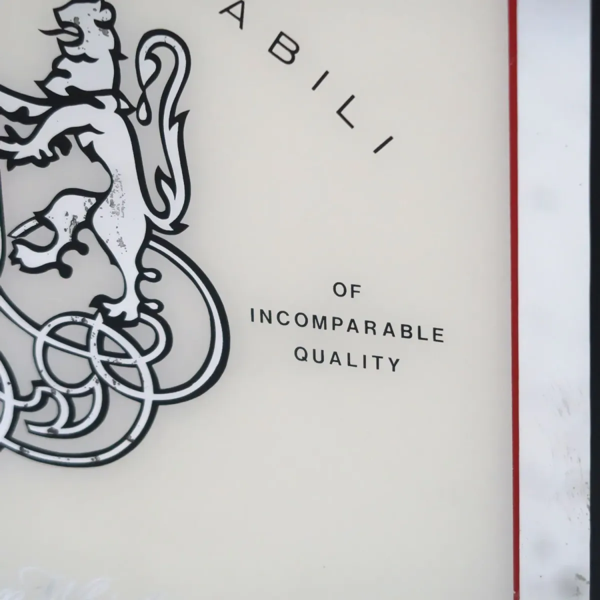 WINDSOR CANADIAN ビンテージ パブミラー