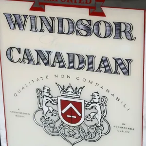 WINDSOR CANADIAN ビンテージ パブミラー