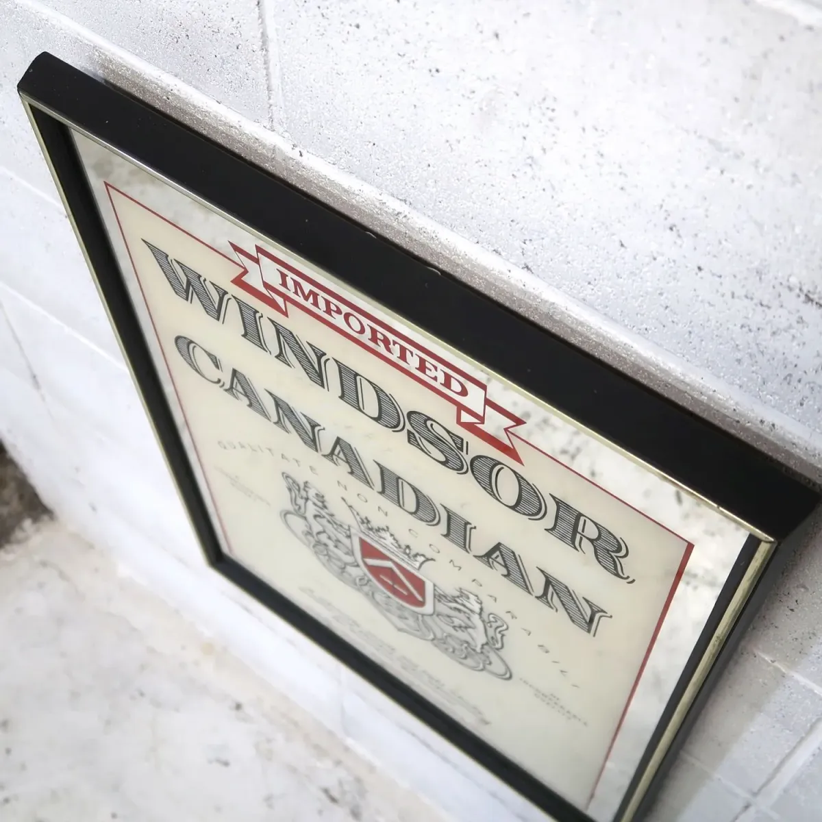 WINDSOR CANADIAN ビンテージ パブミラー