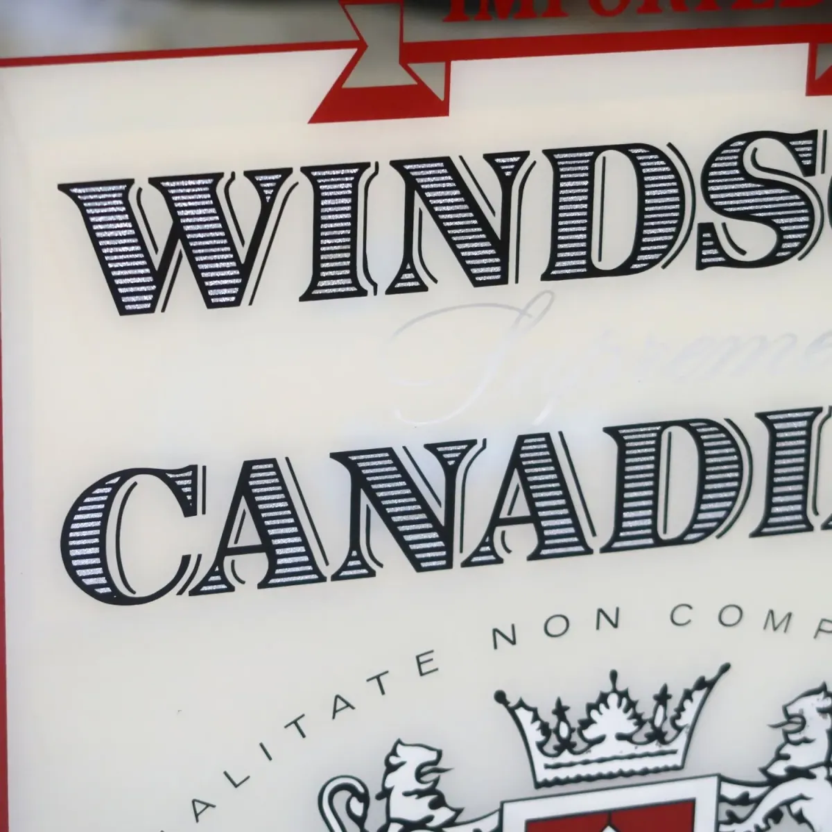 WINDSOR CANADIAN ビンテージ パブミラー