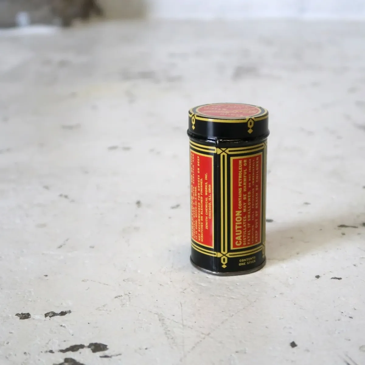 Zenith ビンテージ メタル缶