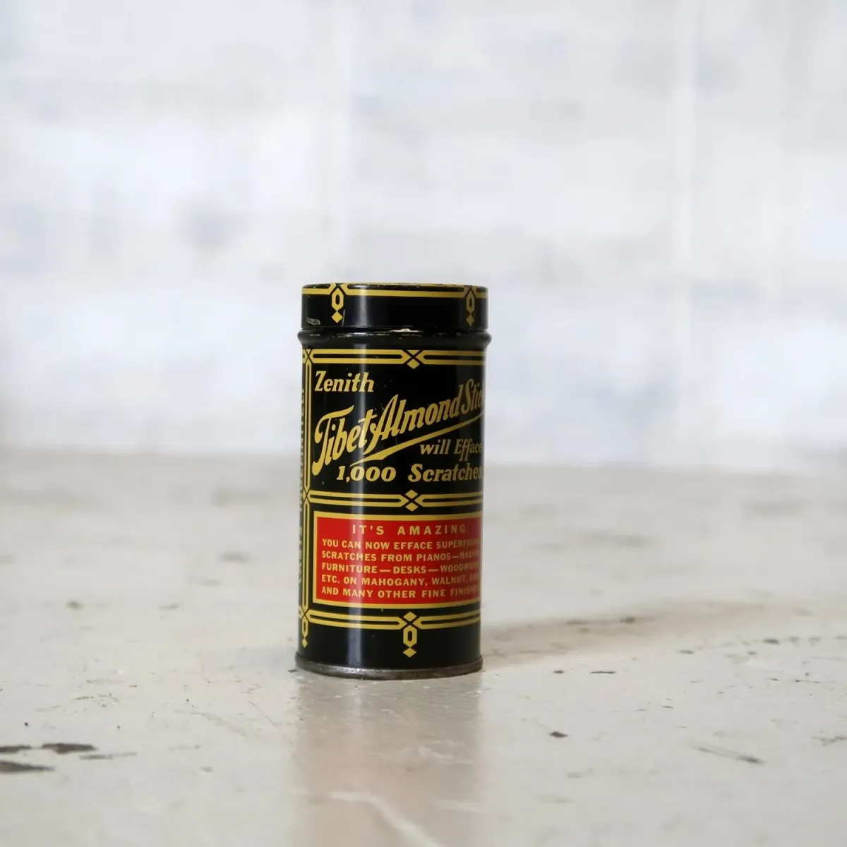 Zenith ビンテージ メタル缶