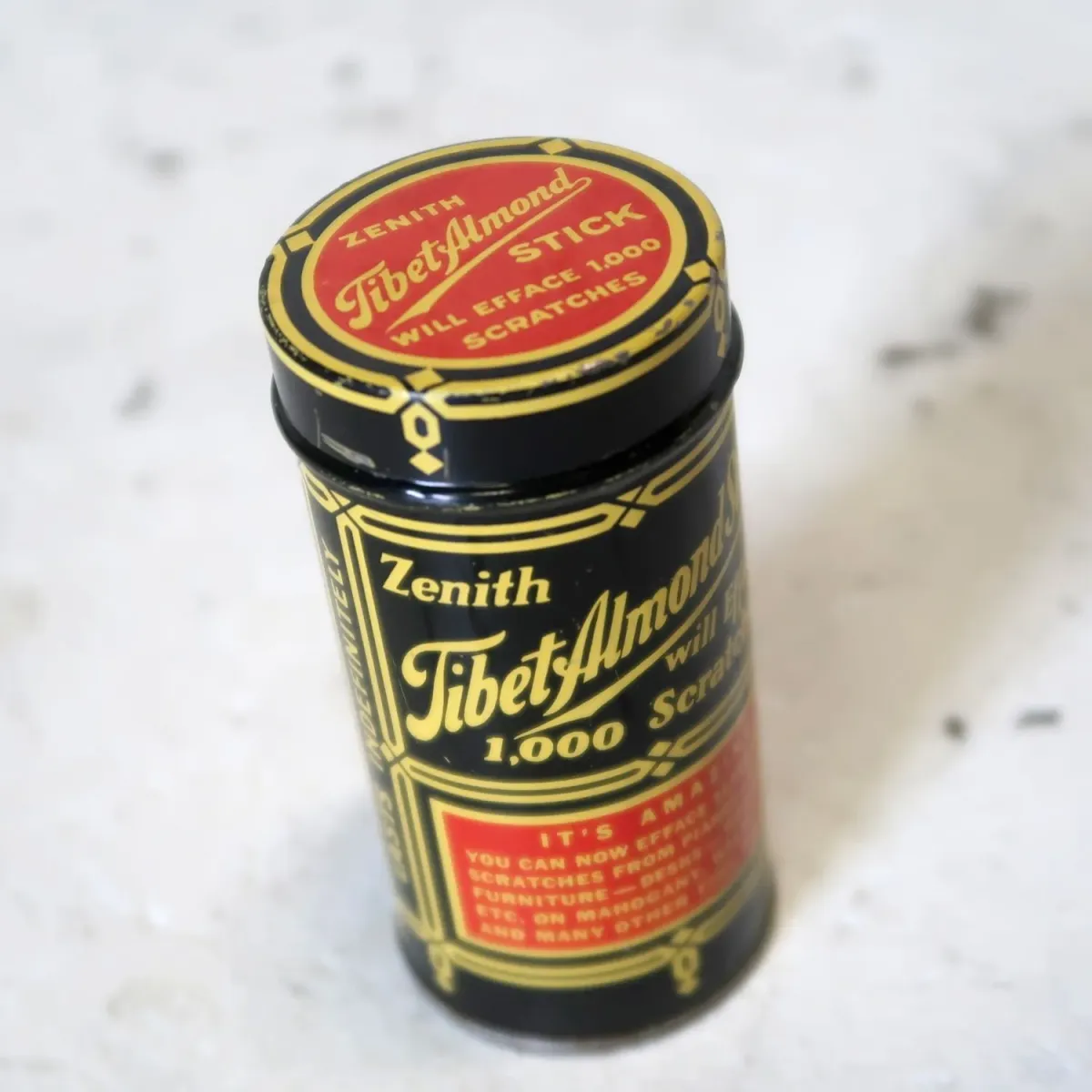 Zenith ビンテージ メタル缶