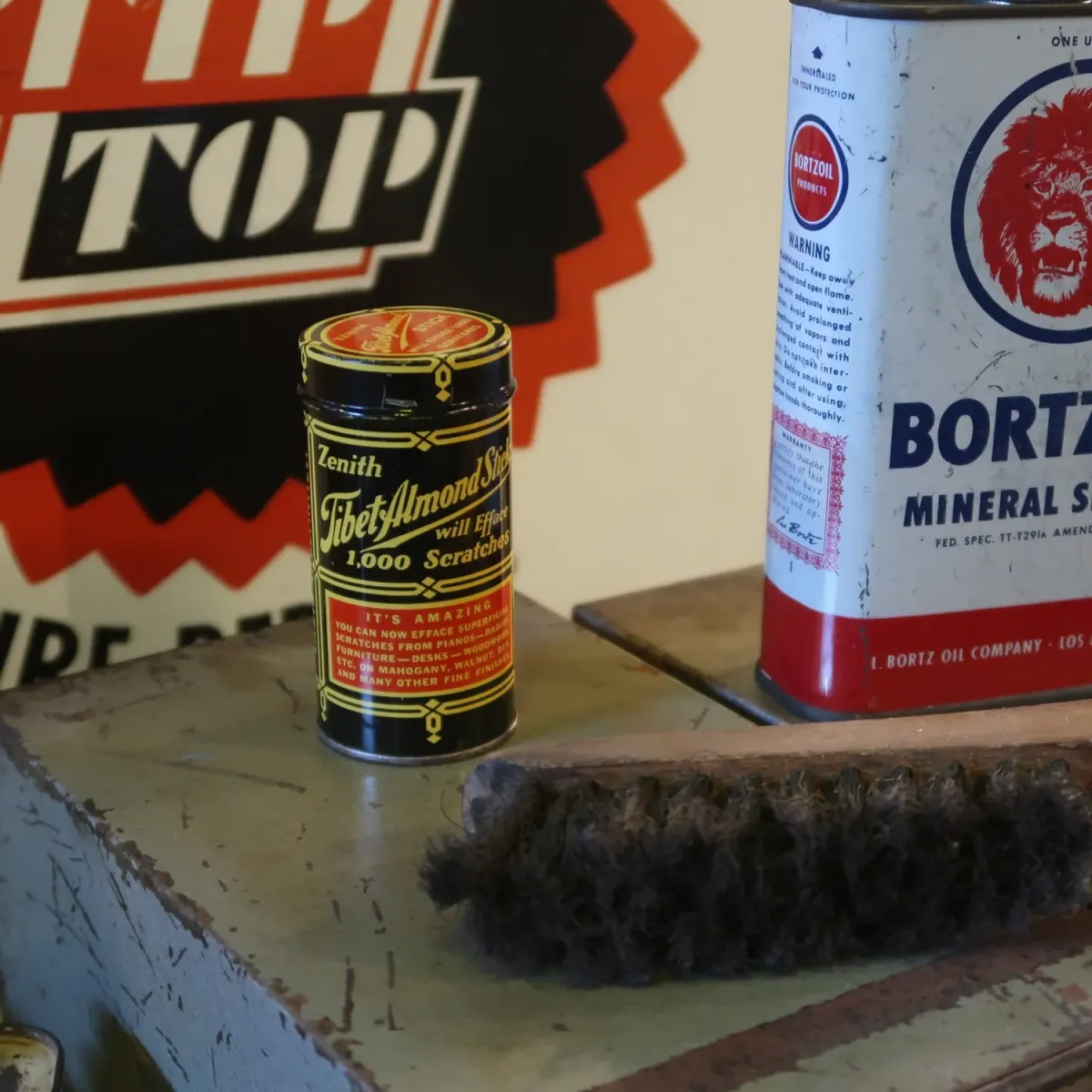 Zenith ビンテージ メタル缶