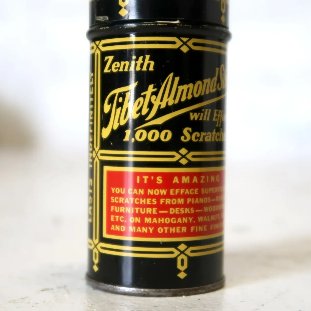 Zenith ビンテージ メタル缶