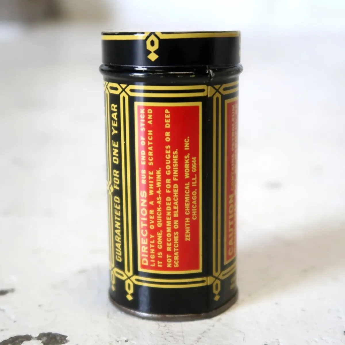 Zenith ビンテージ メタル缶