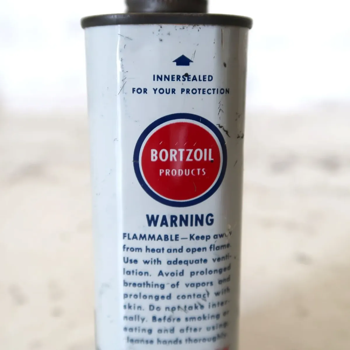 BORTZOIL ビンテージ オイル缶