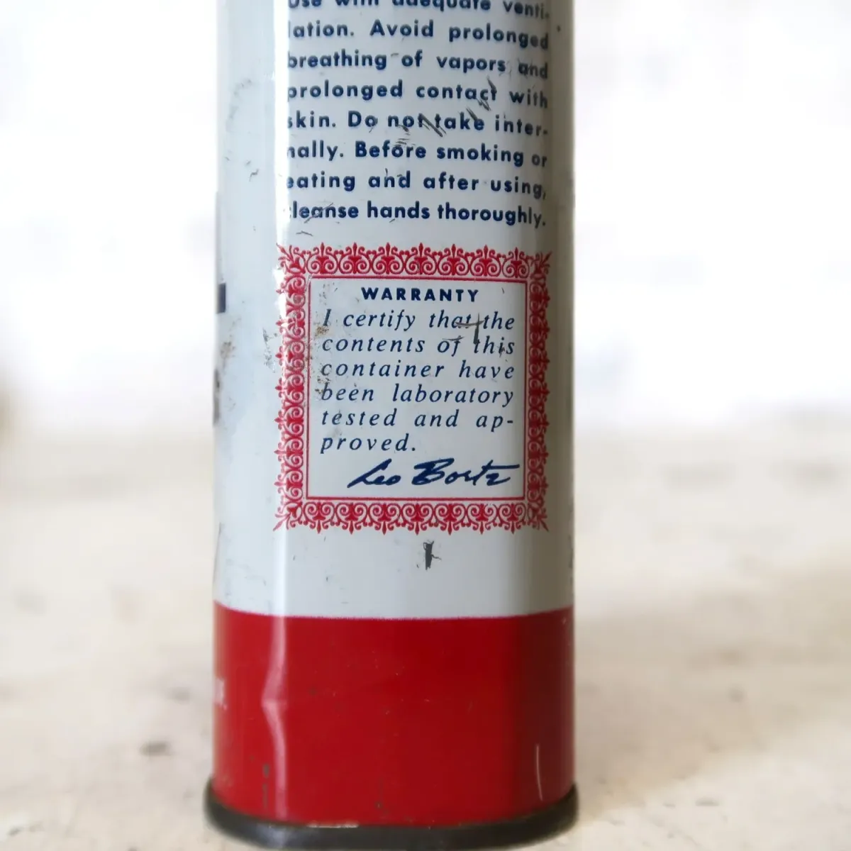 BORTZOIL ビンテージ オイル缶