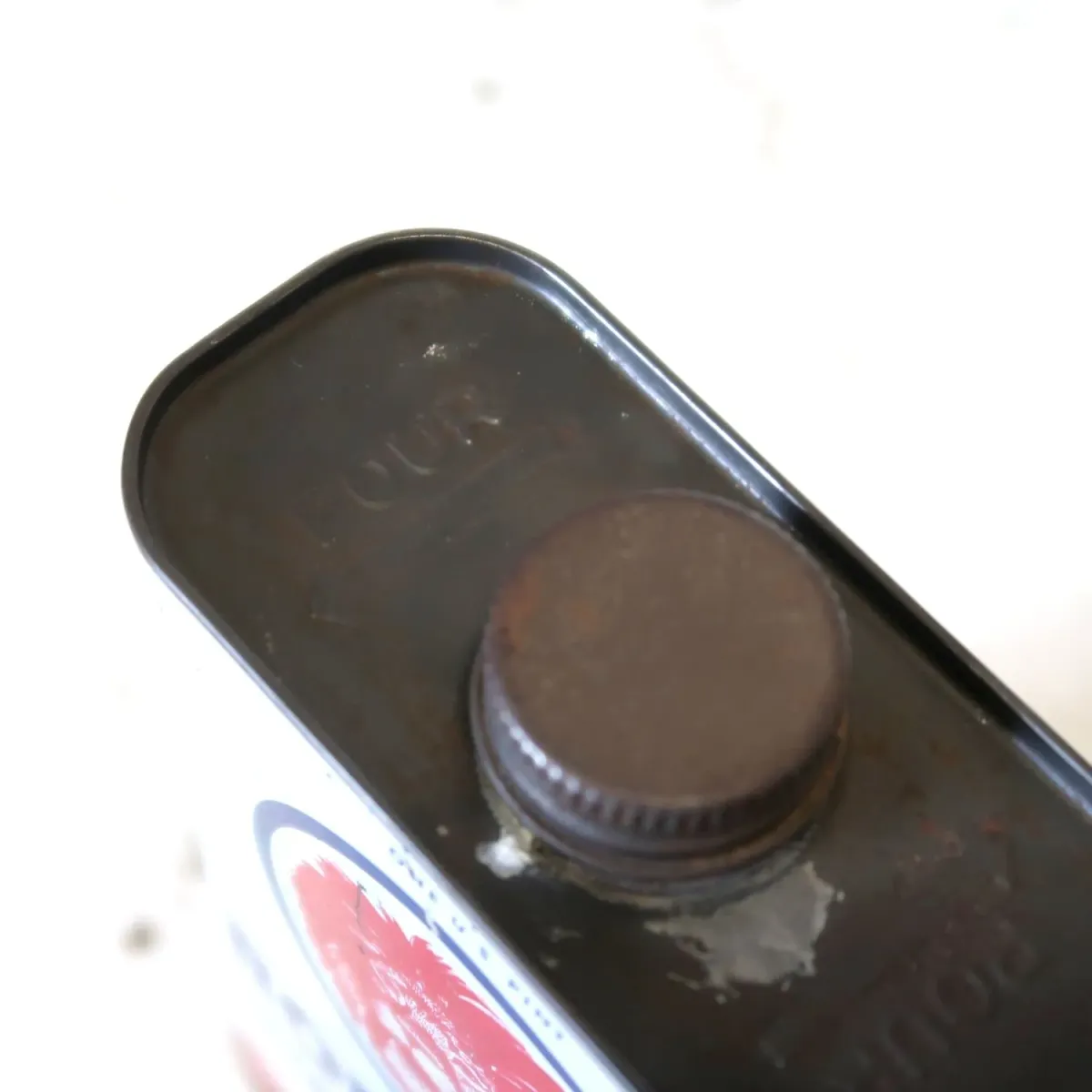 BORTZOIL ビンテージ オイル缶