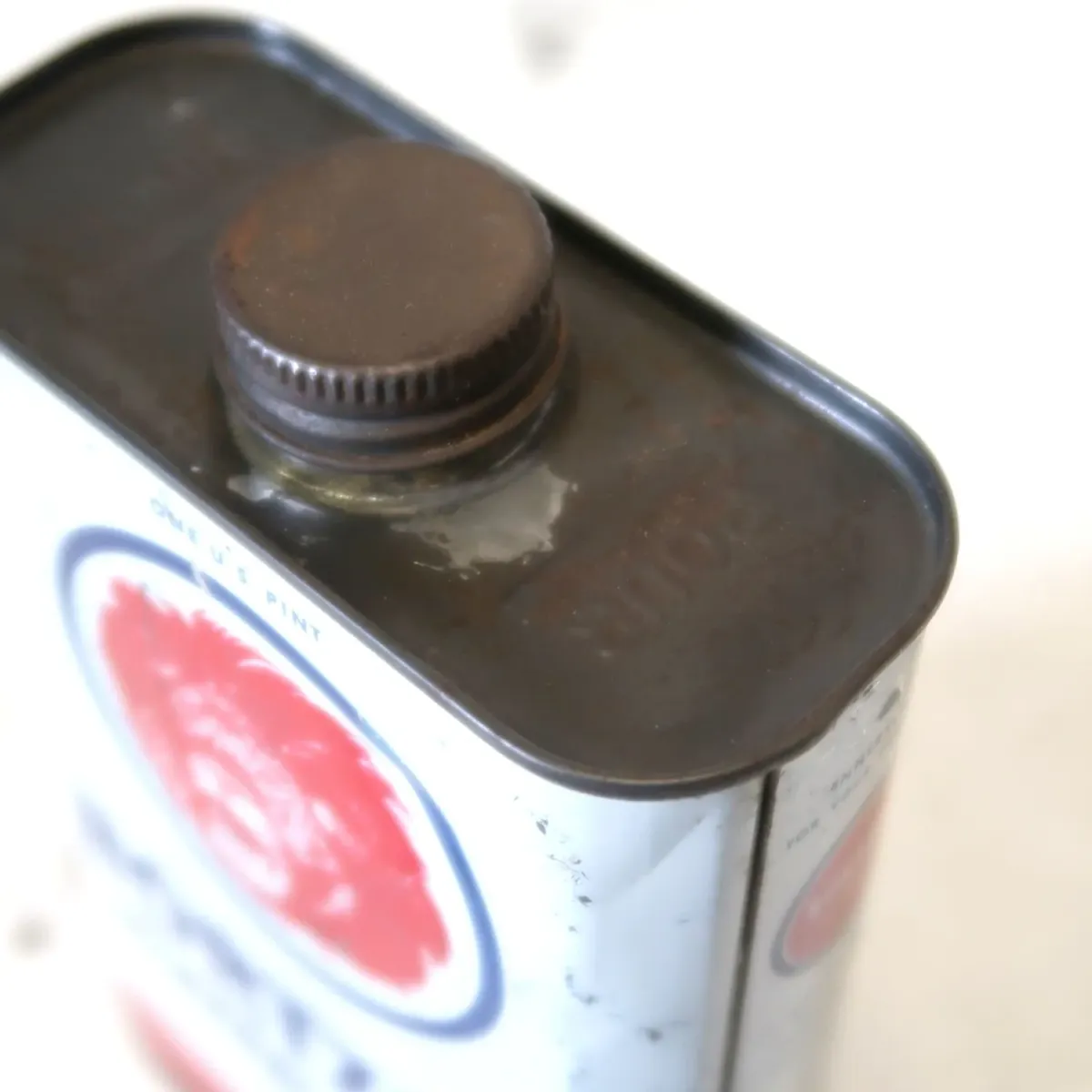 BORTZOIL ビンテージ オイル缶