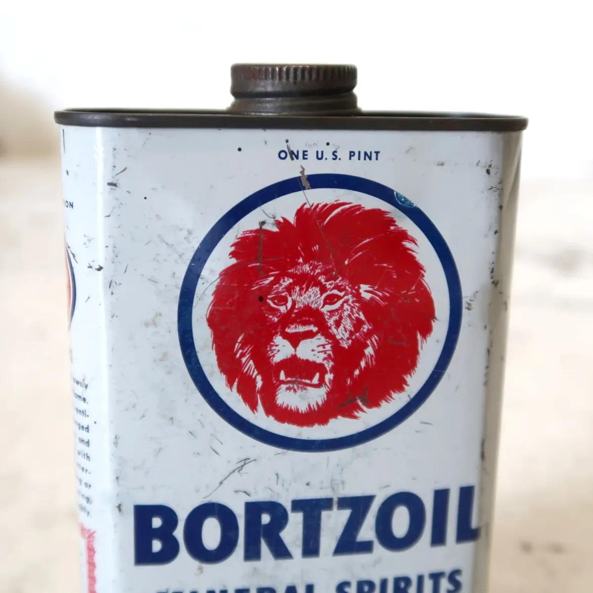 BORTZOIL ビンテージ オイル缶