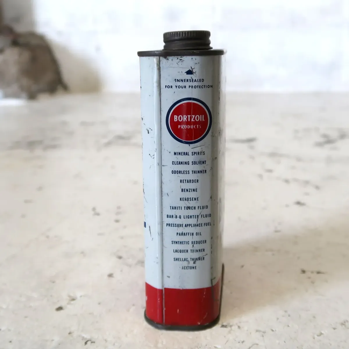 BORTZOIL ビンテージ オイル缶