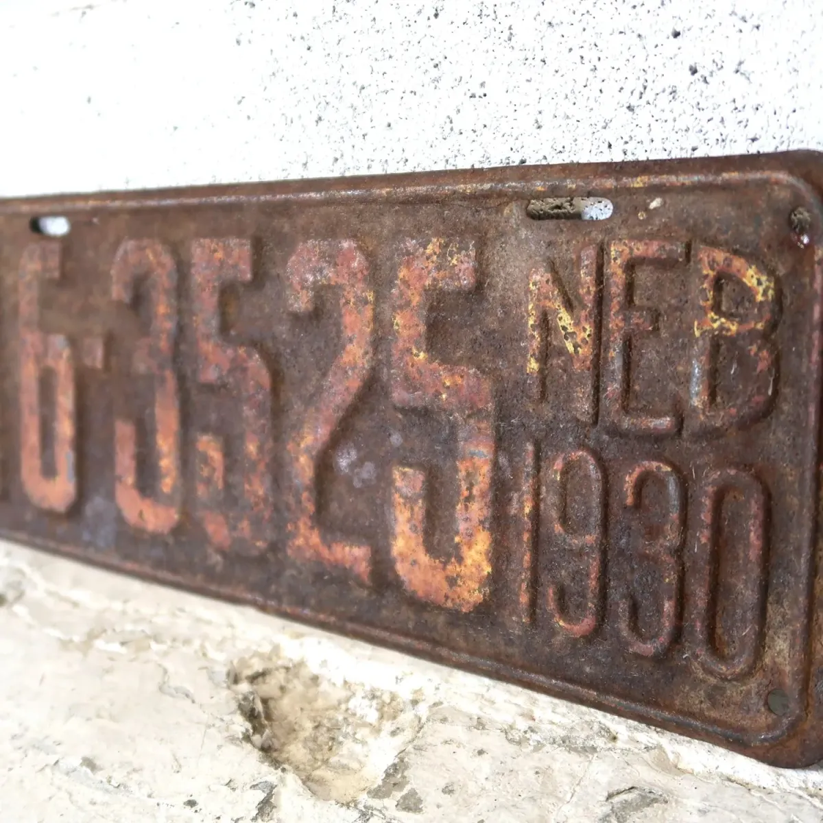 30's NEBRASKA ビンテージ ナンバープレート