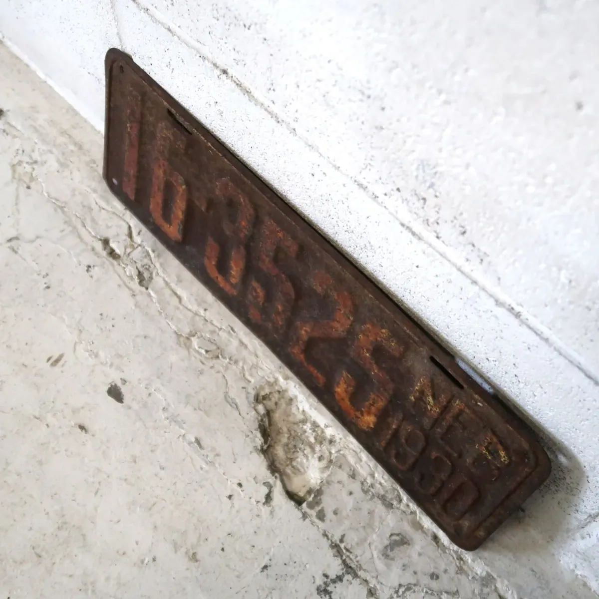 30's NEBRASKA ビンテージ ナンバープレート