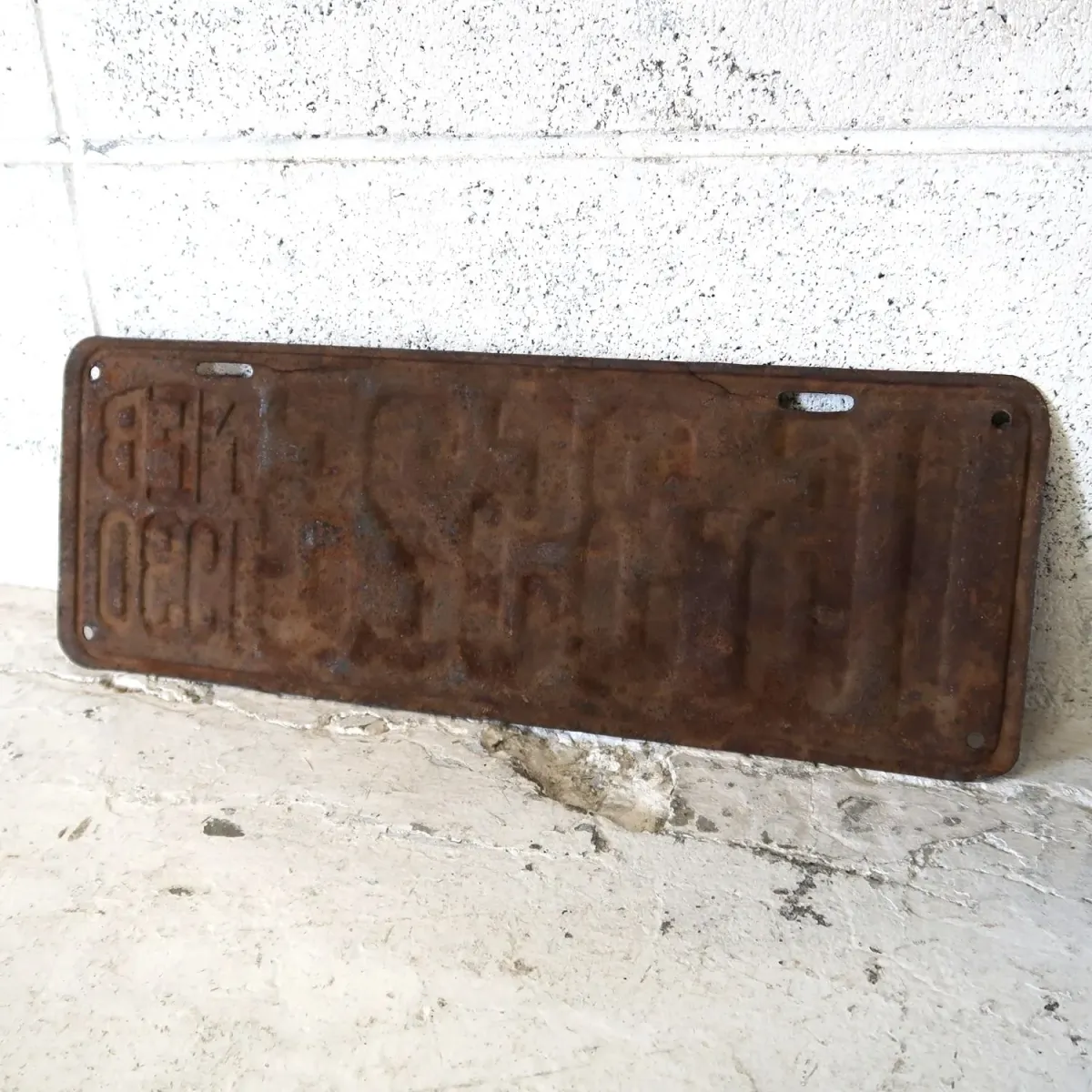 30's NEBRASKA ビンテージ ナンバープレート