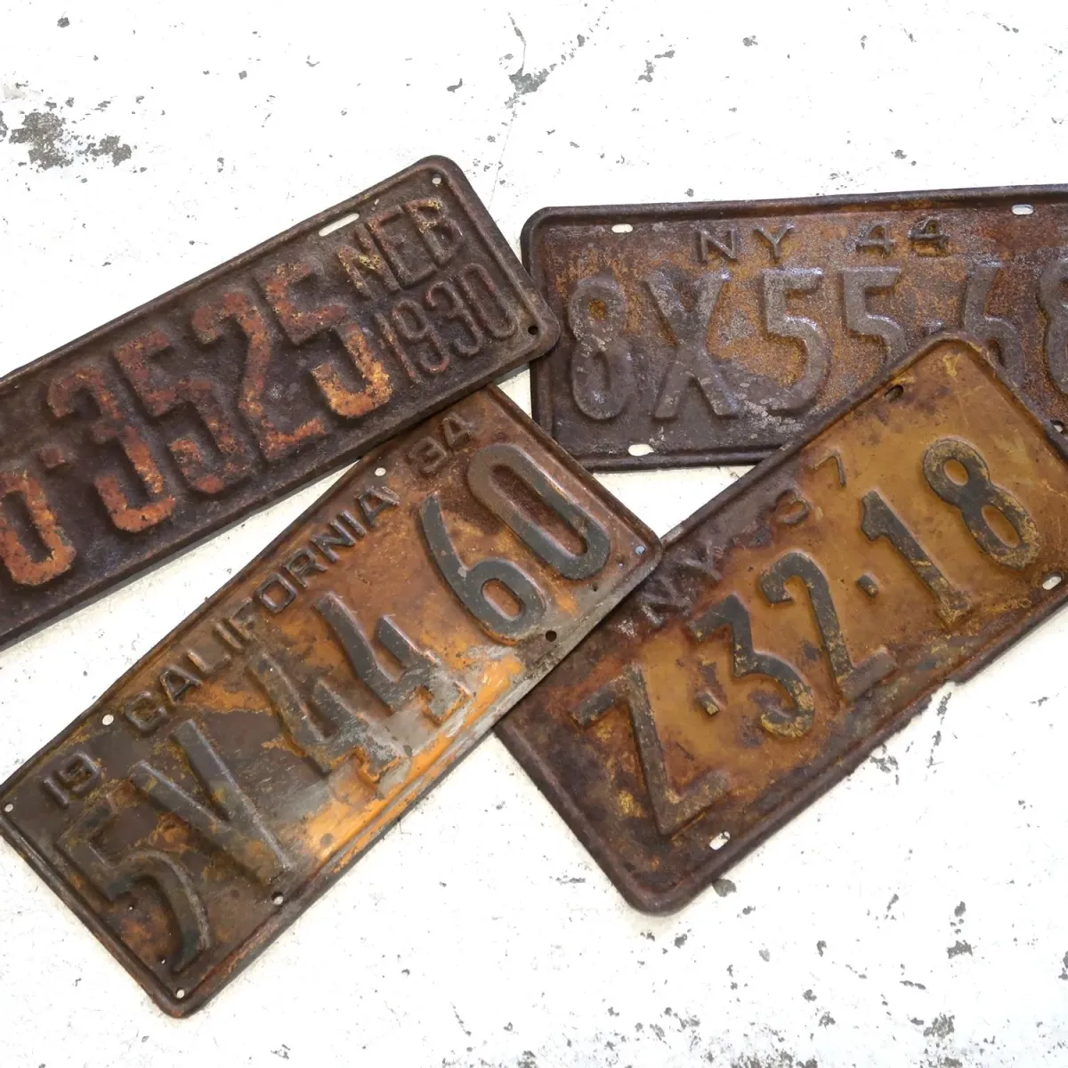 30's CALIFORNIA ビンテージ ナンバープレート