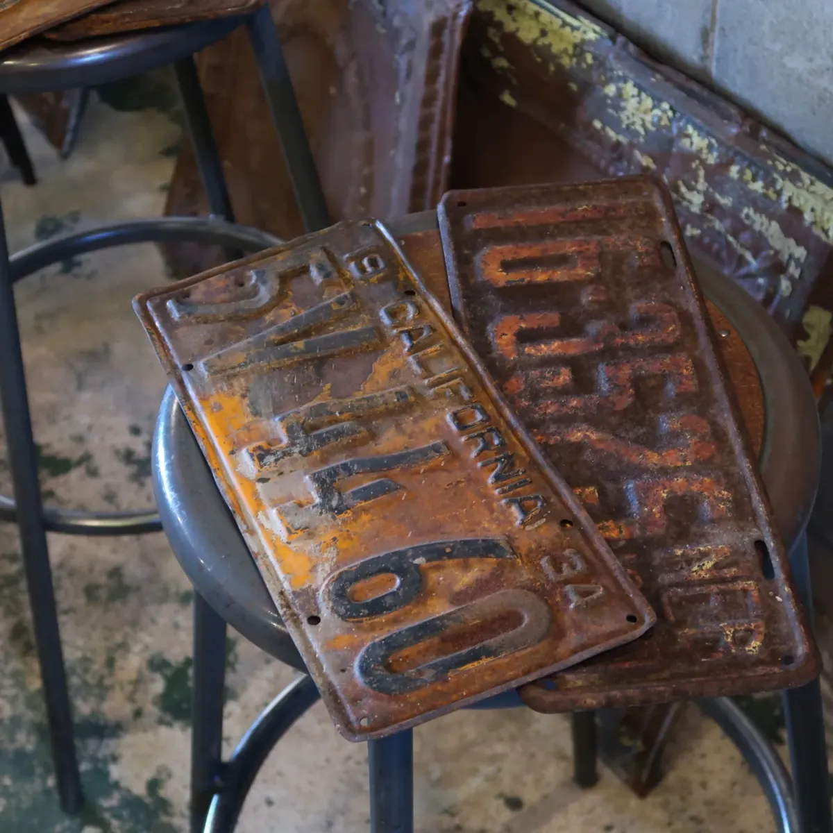 30's CALIFORNIA ビンテージ ナンバープレート