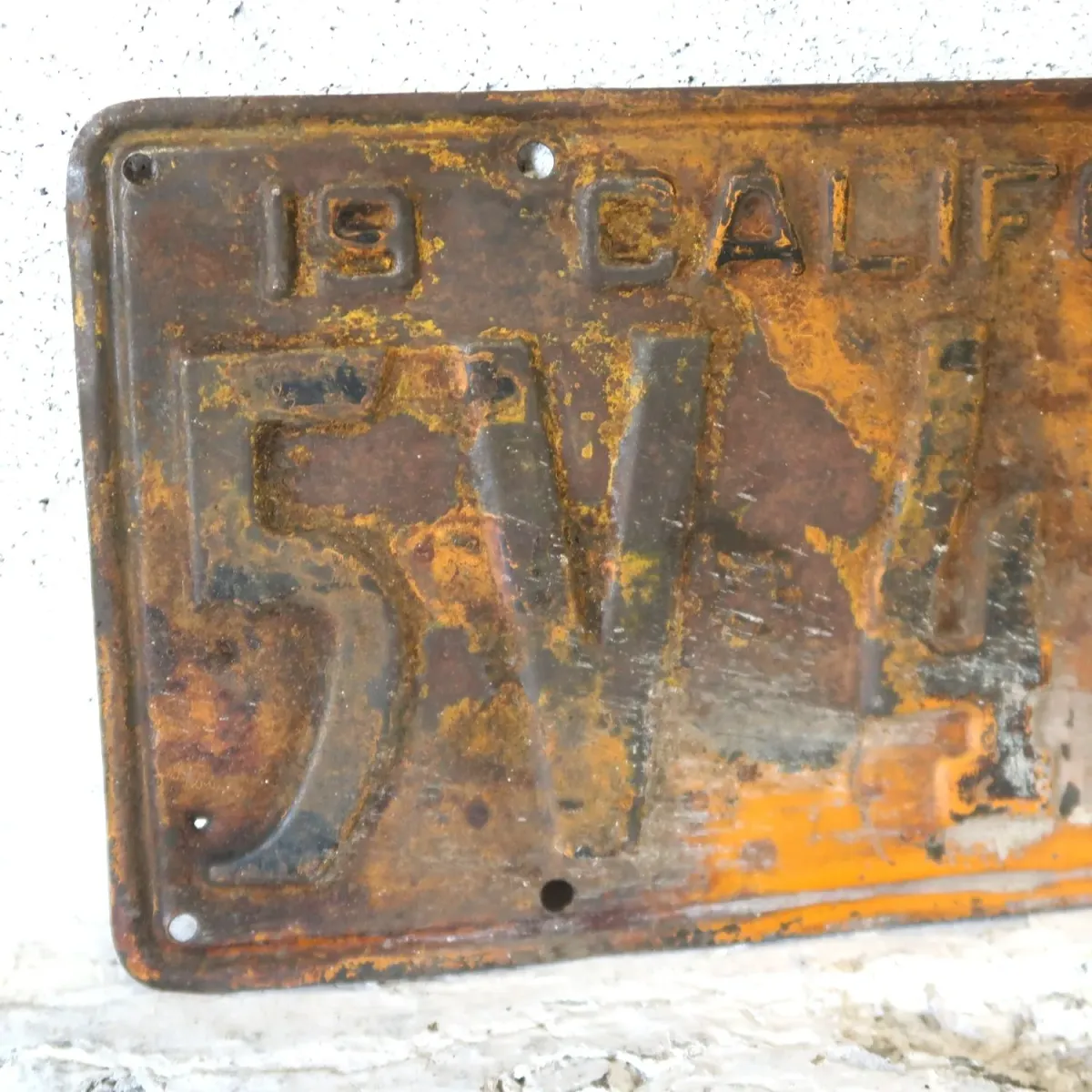 30's CALIFORNIA ビンテージ ナンバープレート