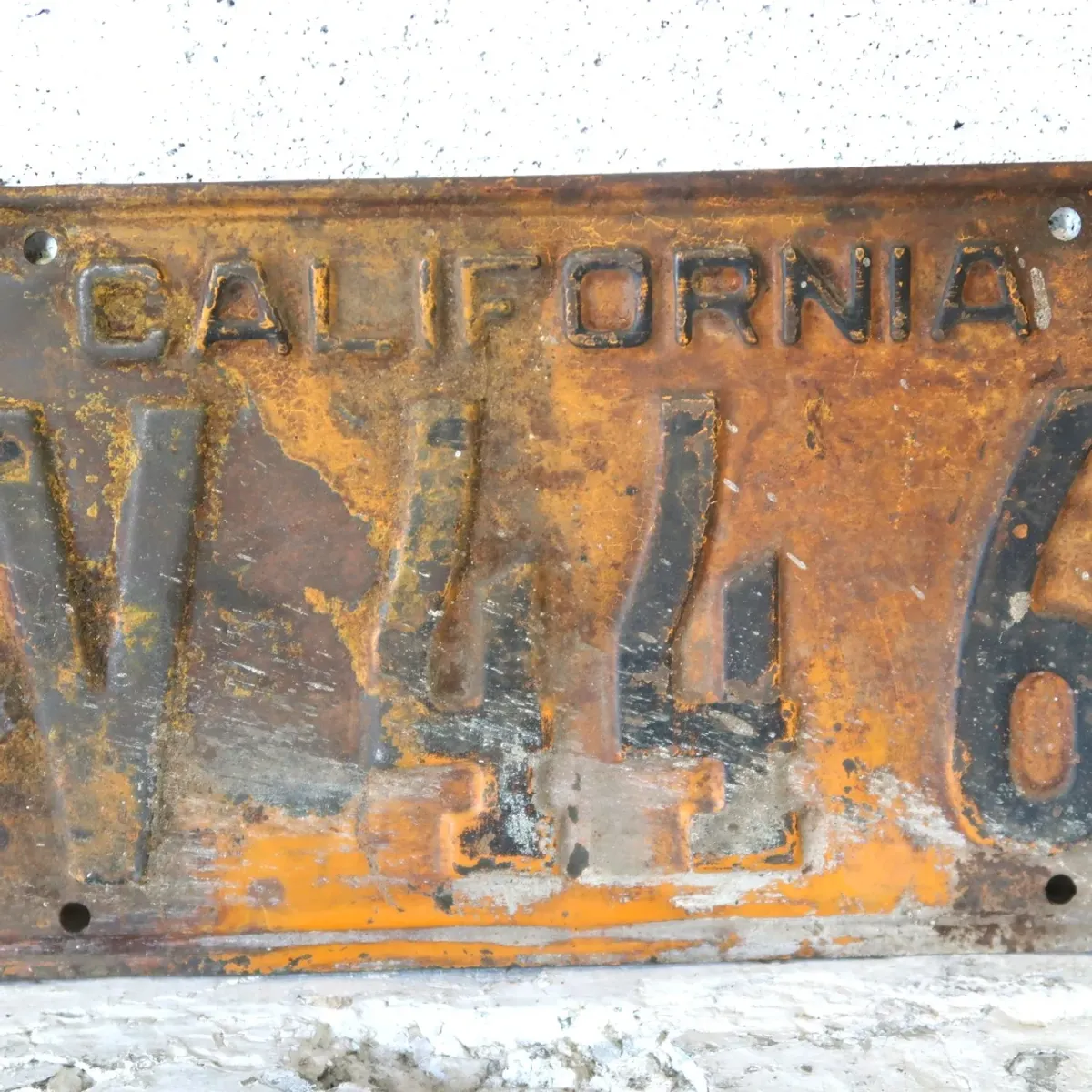 30's CALIFORNIA ビンテージ ナンバープレート
