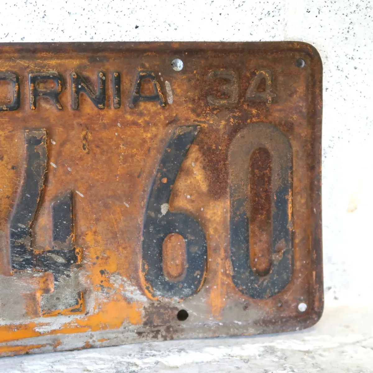 30's CALIFORNIA ビンテージ ナンバープレート