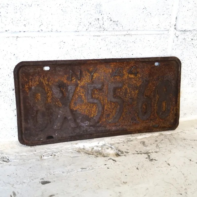 40's NEW YORK ビンテージ ナンバープレート