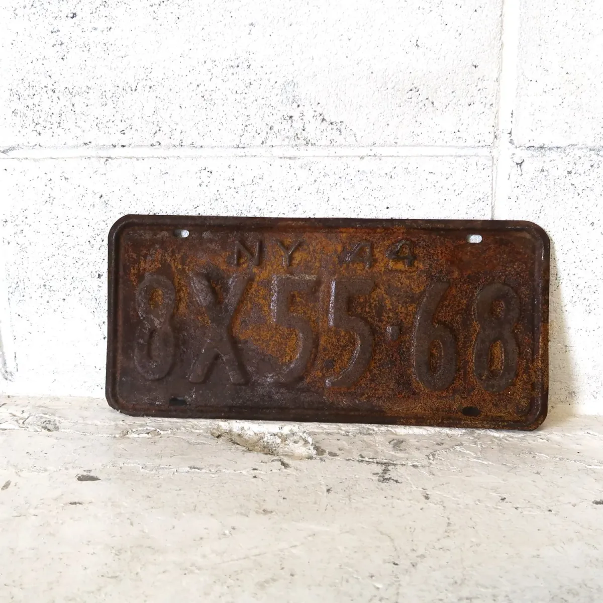 40's NEW YORK ビンテージ ナンバープレート