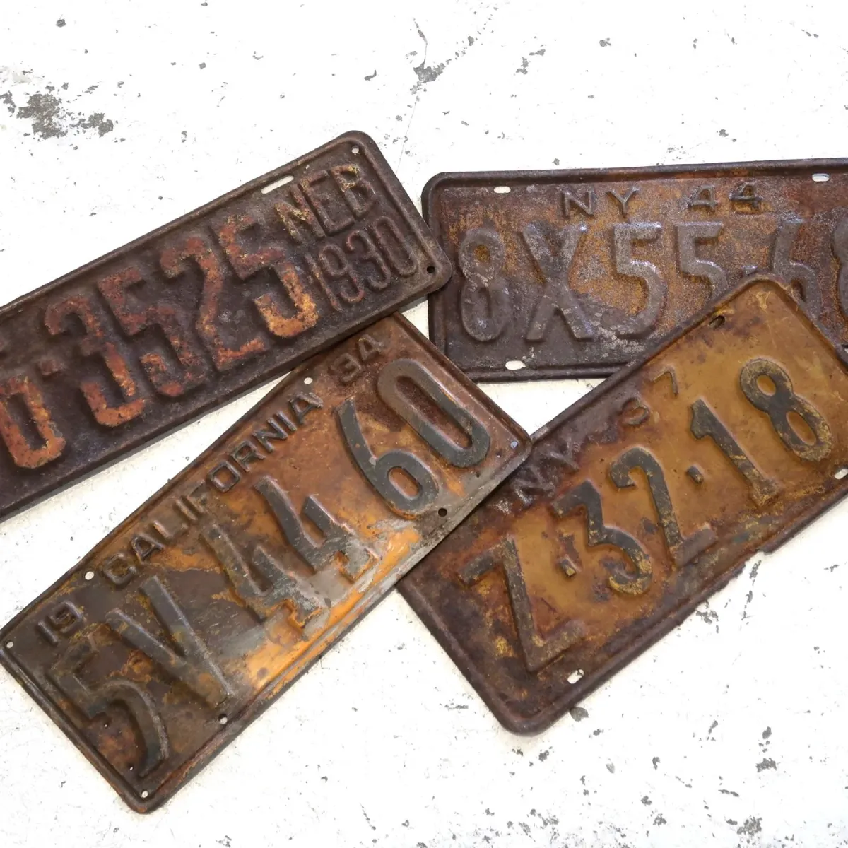 40's NEW YORK ビンテージ ナンバープレート